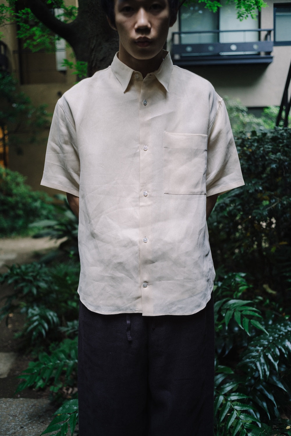 ETERNAL SUMMER SHIRT/CEDAR WOOD WASHI