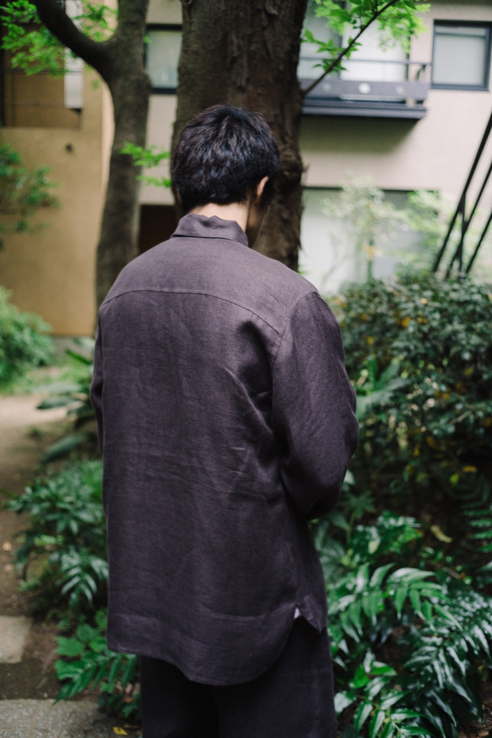 DOUBLE FACE OVERSHIRT/LEGACY LINEN