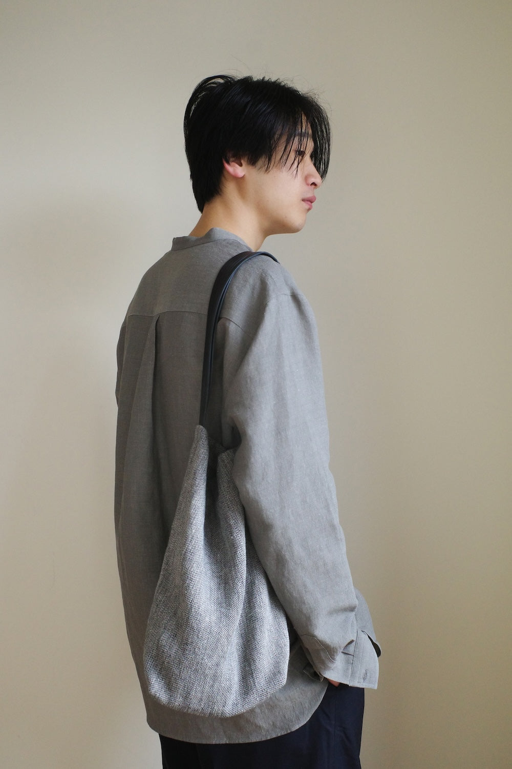 SEYAxISAAC REINA LINEN CHASEN HOBO / MEDIUM