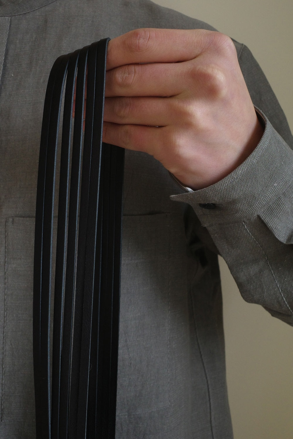 SEYAxISAAC REINA LINEN CHASEN HOBO / MEDIUM