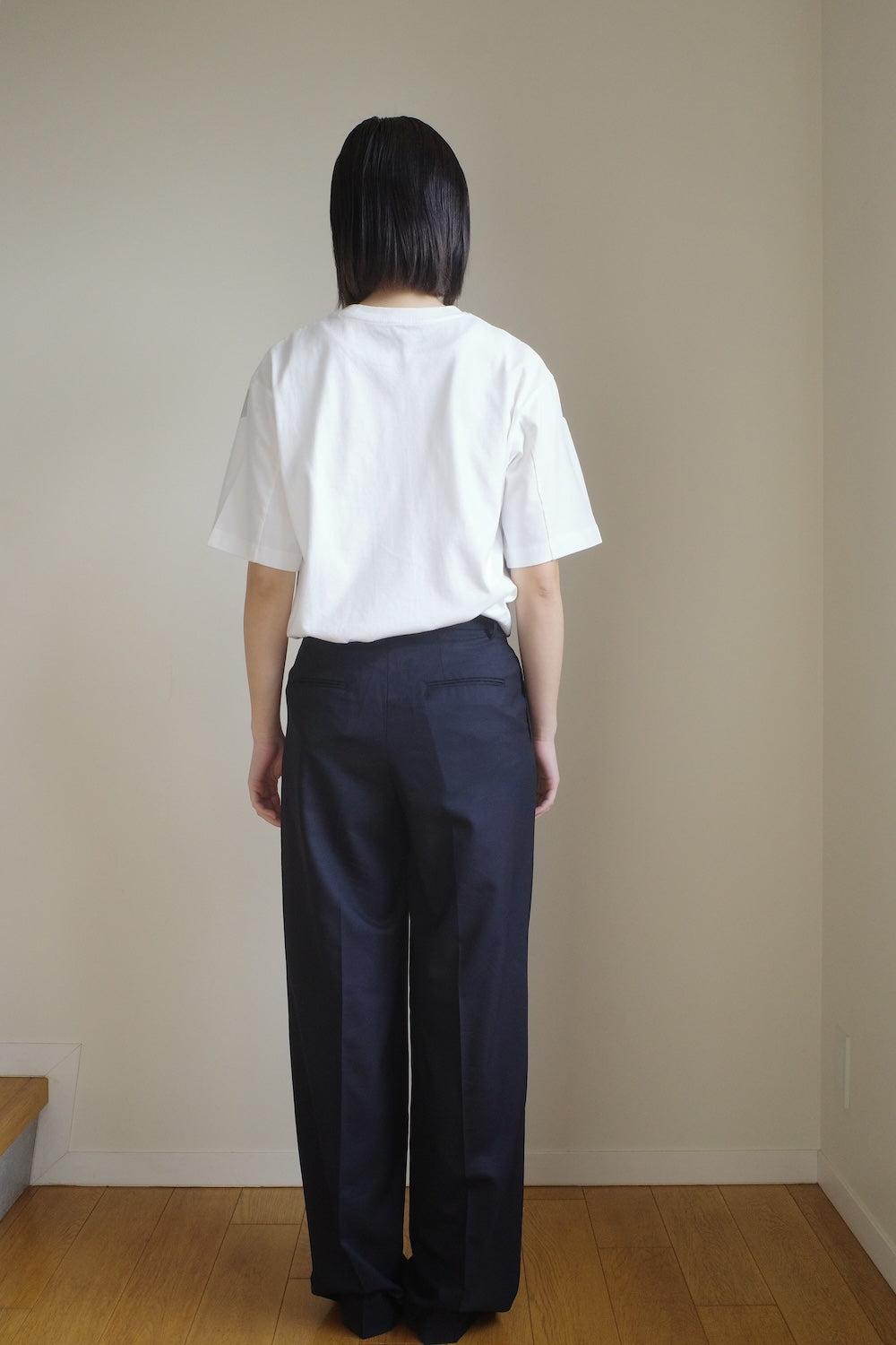 TRAVEL PANTS /REFINED CASHMERE SILK TWILL