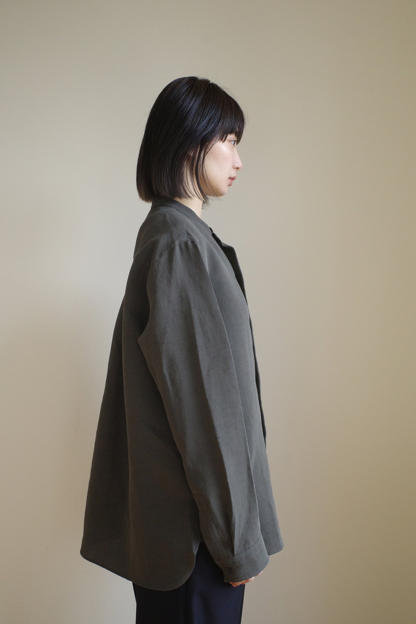 RIVERMAN OVERSHIRT/KERSEY CHAMBRAY LINEN