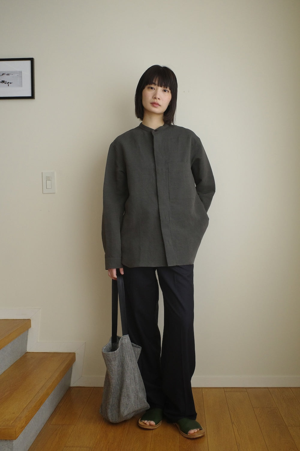 SEYAxISAAC REINA LINEN CHASEN HOBO / MEDIUM