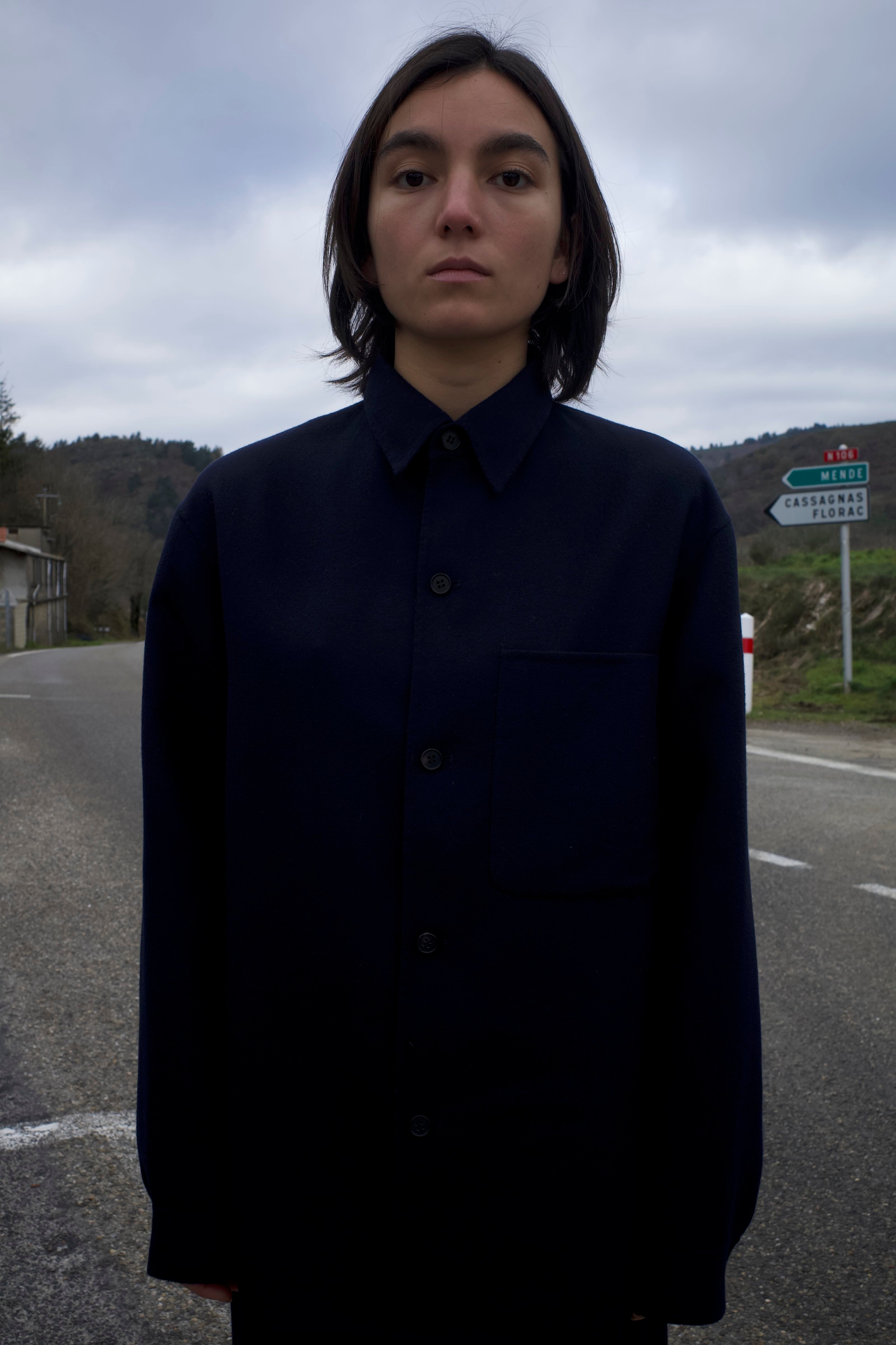 25AW LIGHT DOUBLE FACE SHIRT/SUPER FINE 110 MERINO WOOL – seya-voyage