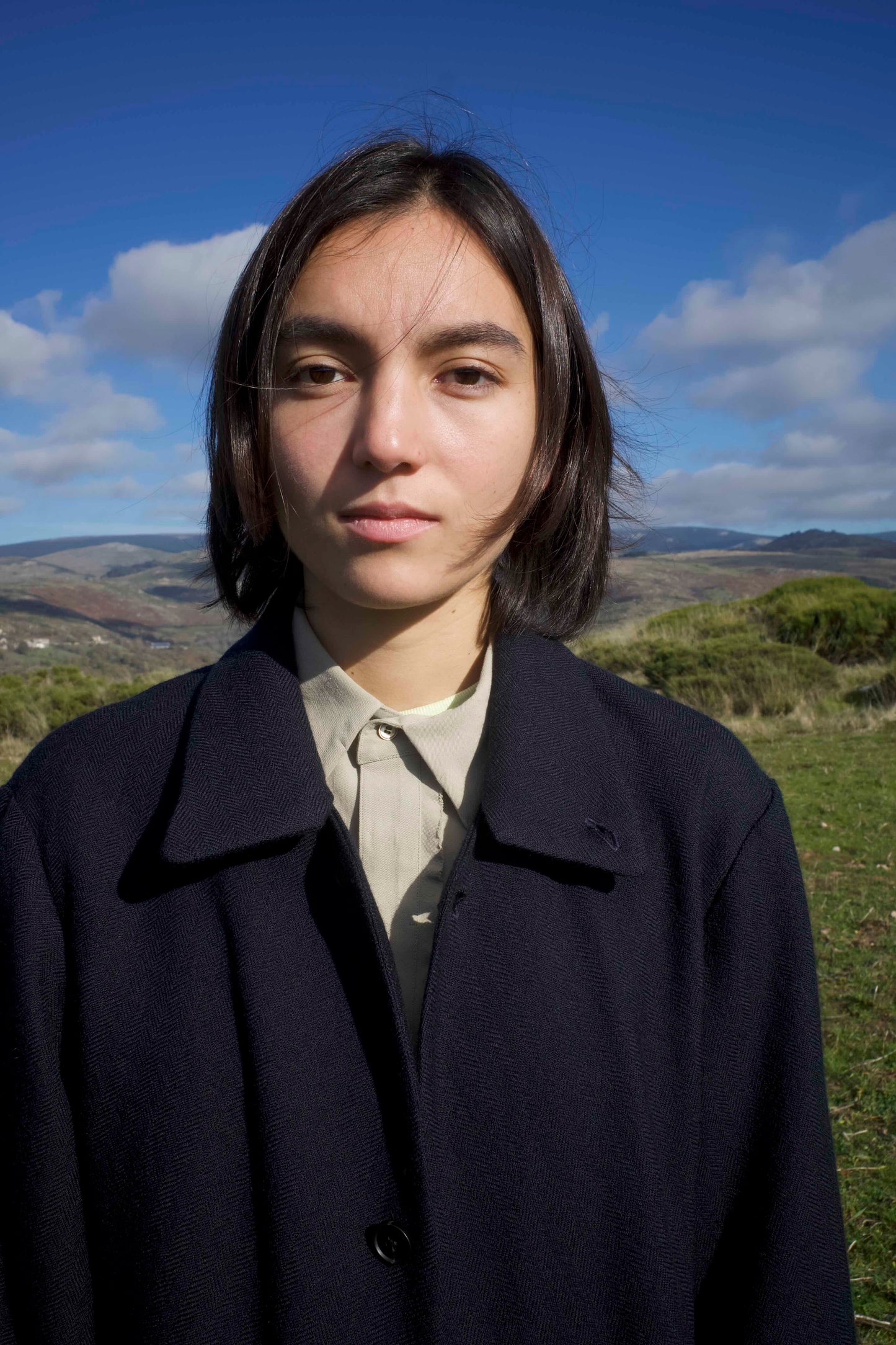 25AW RAYMOND HERRINGBONE AUTUMN COAT/VILLAGE HERRINGBONE