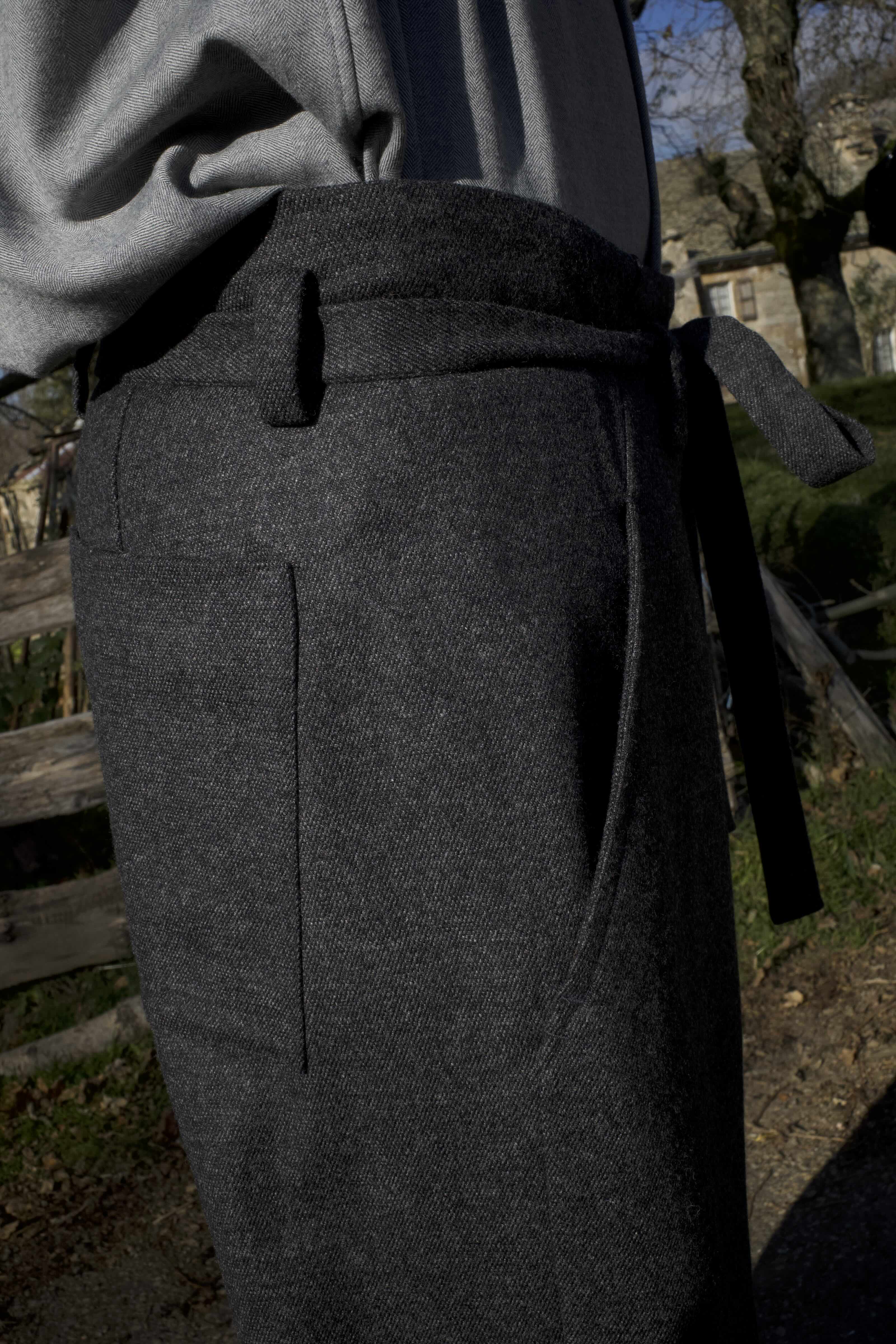 25AW ROADTRIP PANTS/FINE GRAINED TWEED – seya-voyage