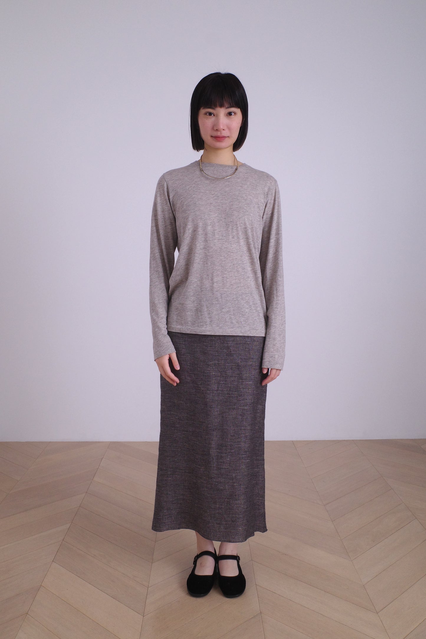 SUNDAY LONG T/UNDYED YAK JERSEY