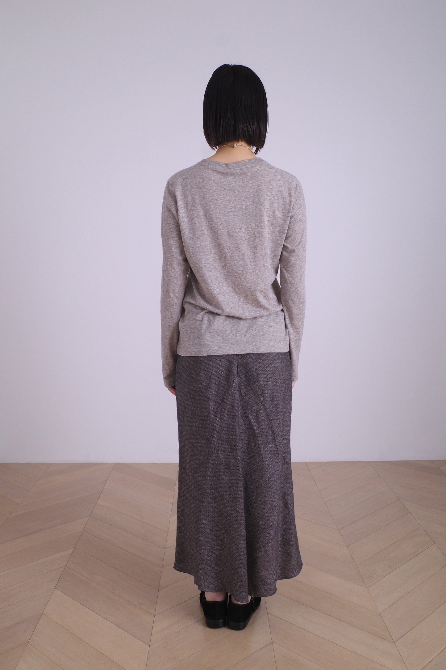 SUNDAY LONG T/UNDYED YAK JERSEY