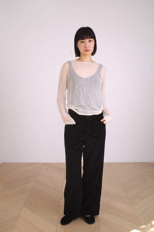 TEA HOUSE PANTS/LINEN CORDUROY