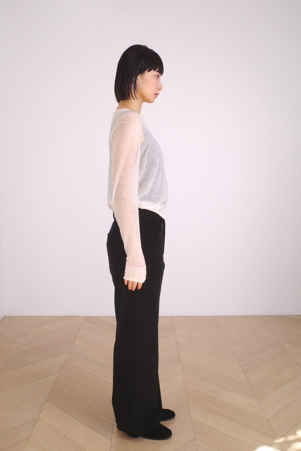 TEA HOUSE PANTS/LINEN CORDUROY