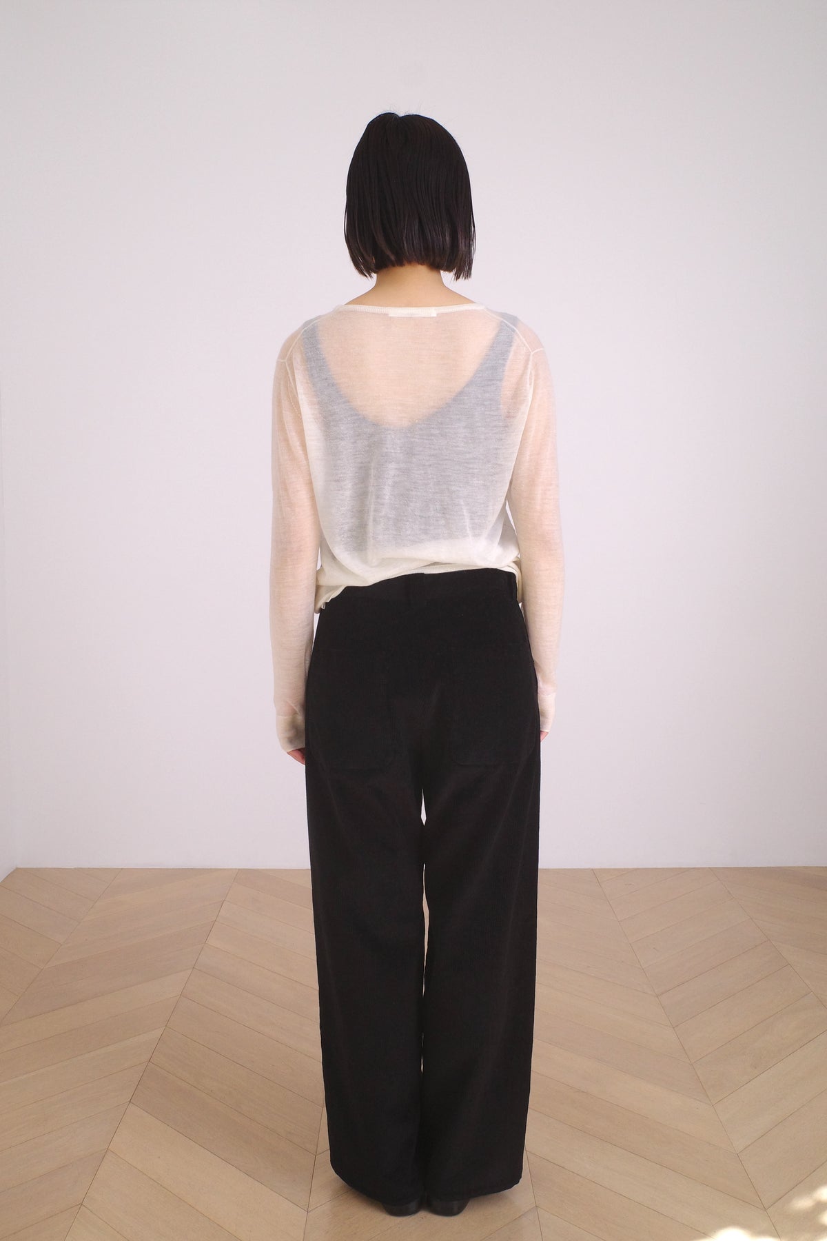 TEA HOUSE PANTS/LINEN CORDUROY