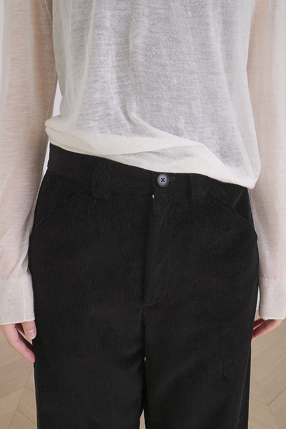 TEA HOUSE PANTS/LINEN CORDUROY