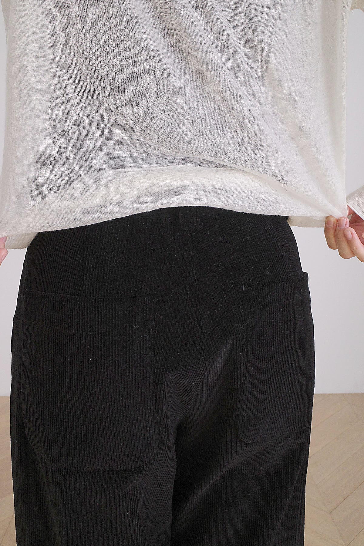 TEA HOUSE PANTS/LINEN CORDUROY