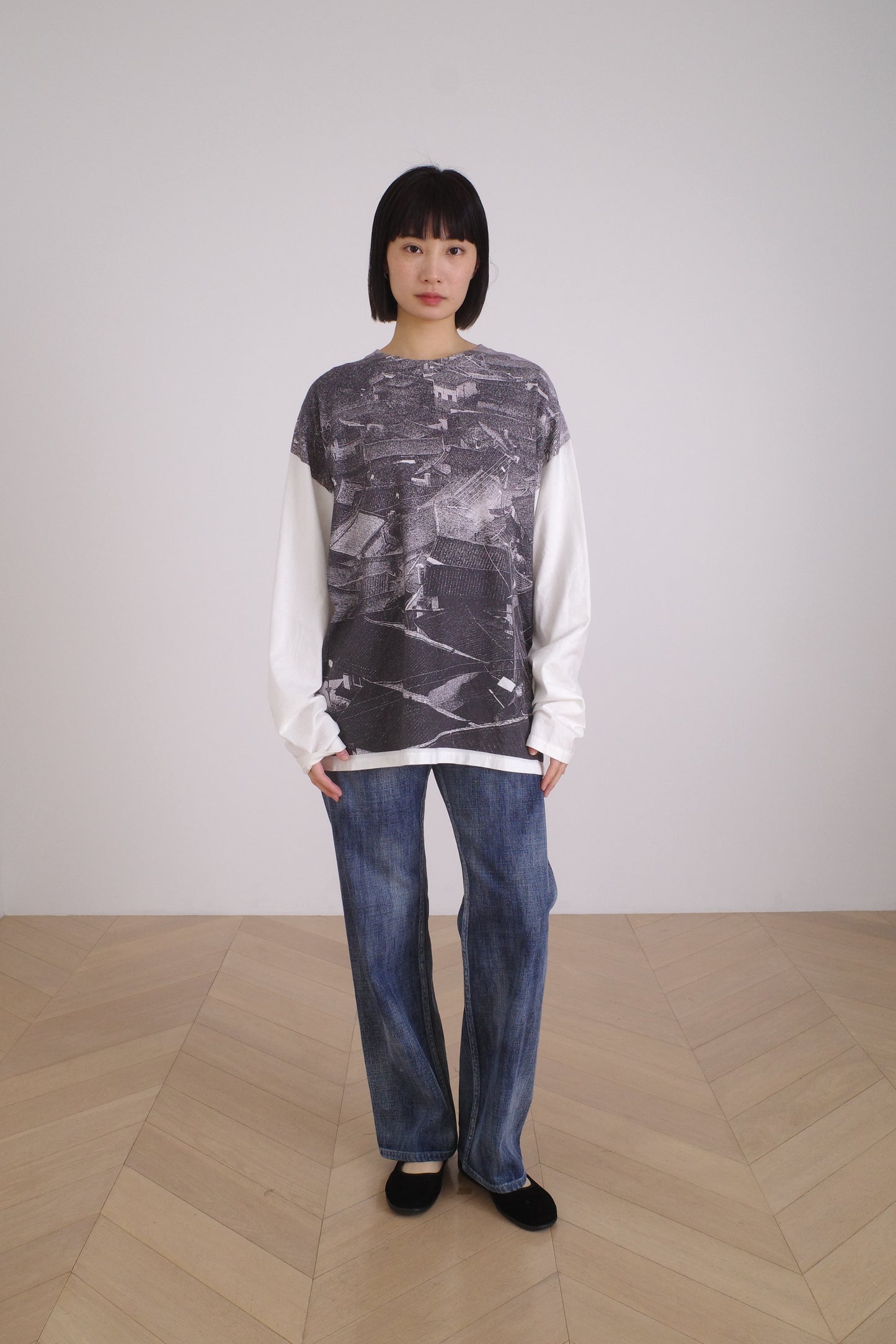 PHOTO LONG T- HOUSE /FINE PIMA JERSEY