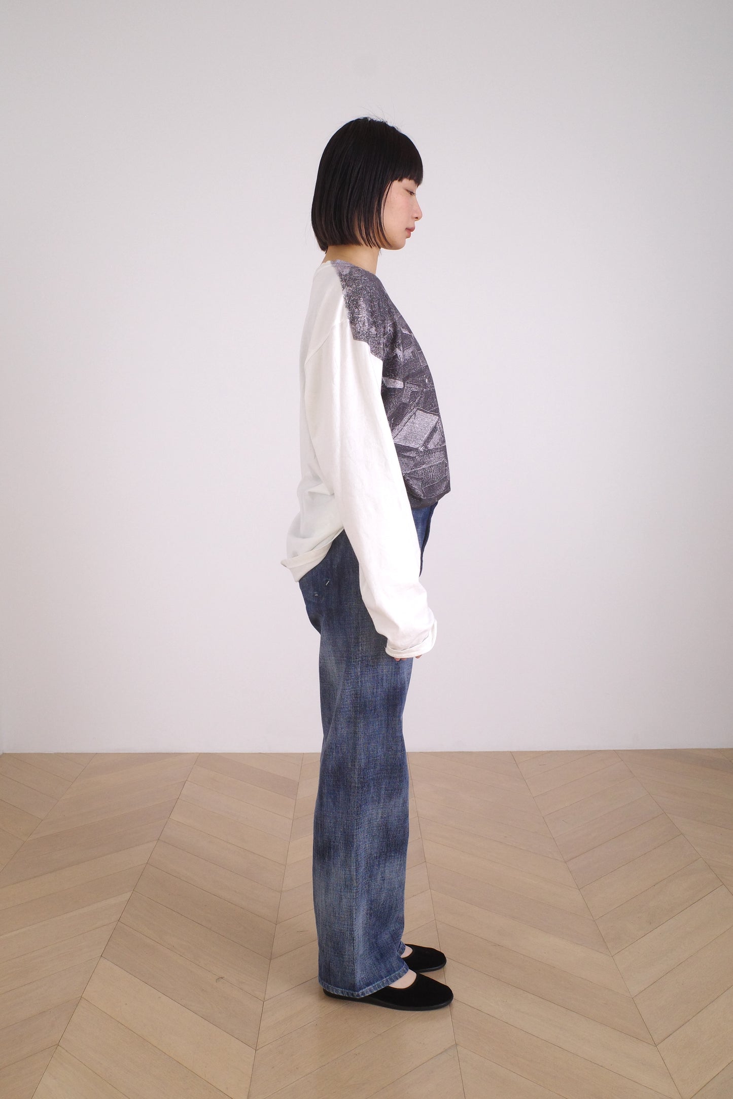 TOFU JEANS/スラブデニムクラウドブリーチ