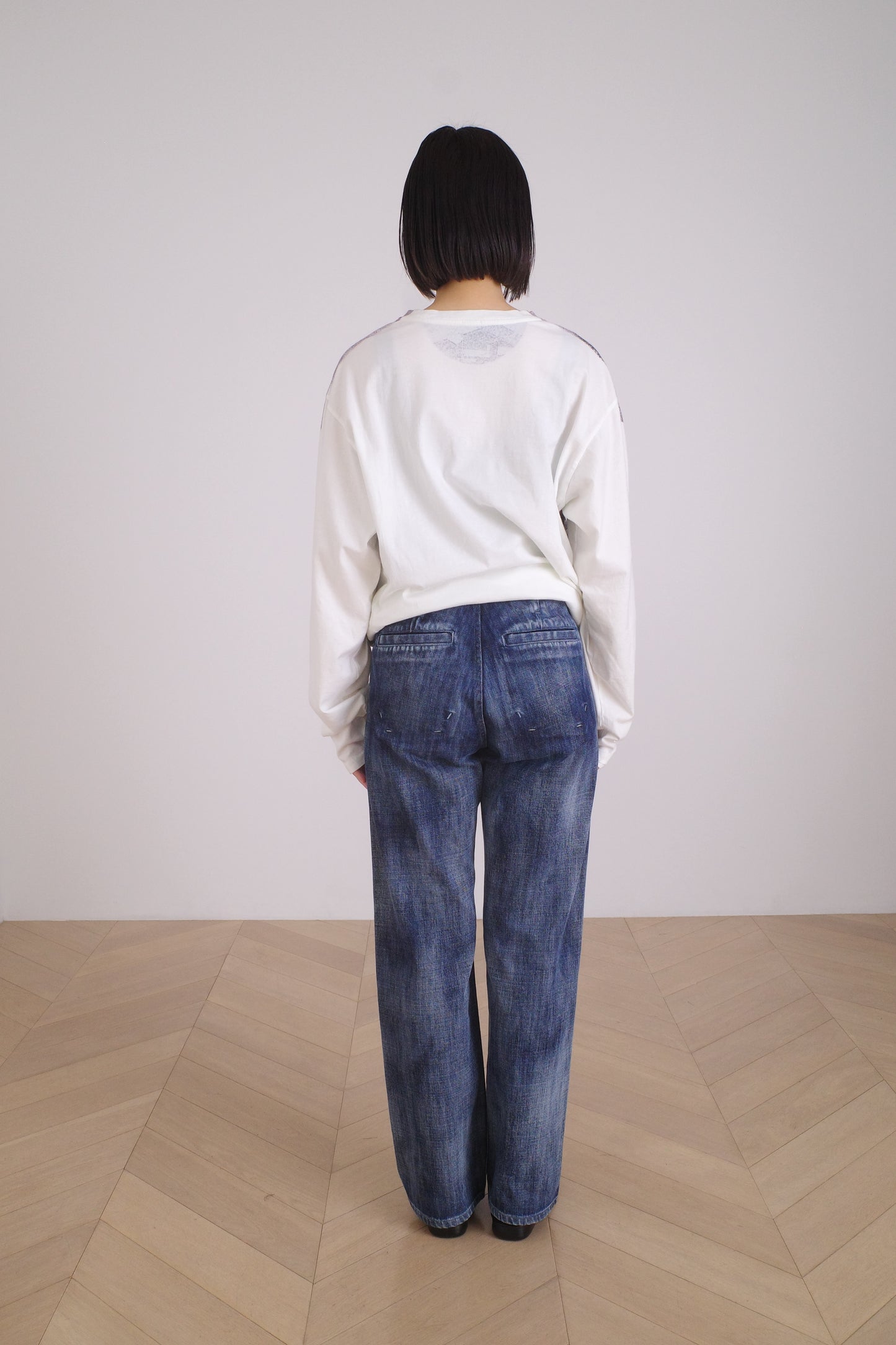 TOFU JEANS/スラブデニムクラウドブリーチ