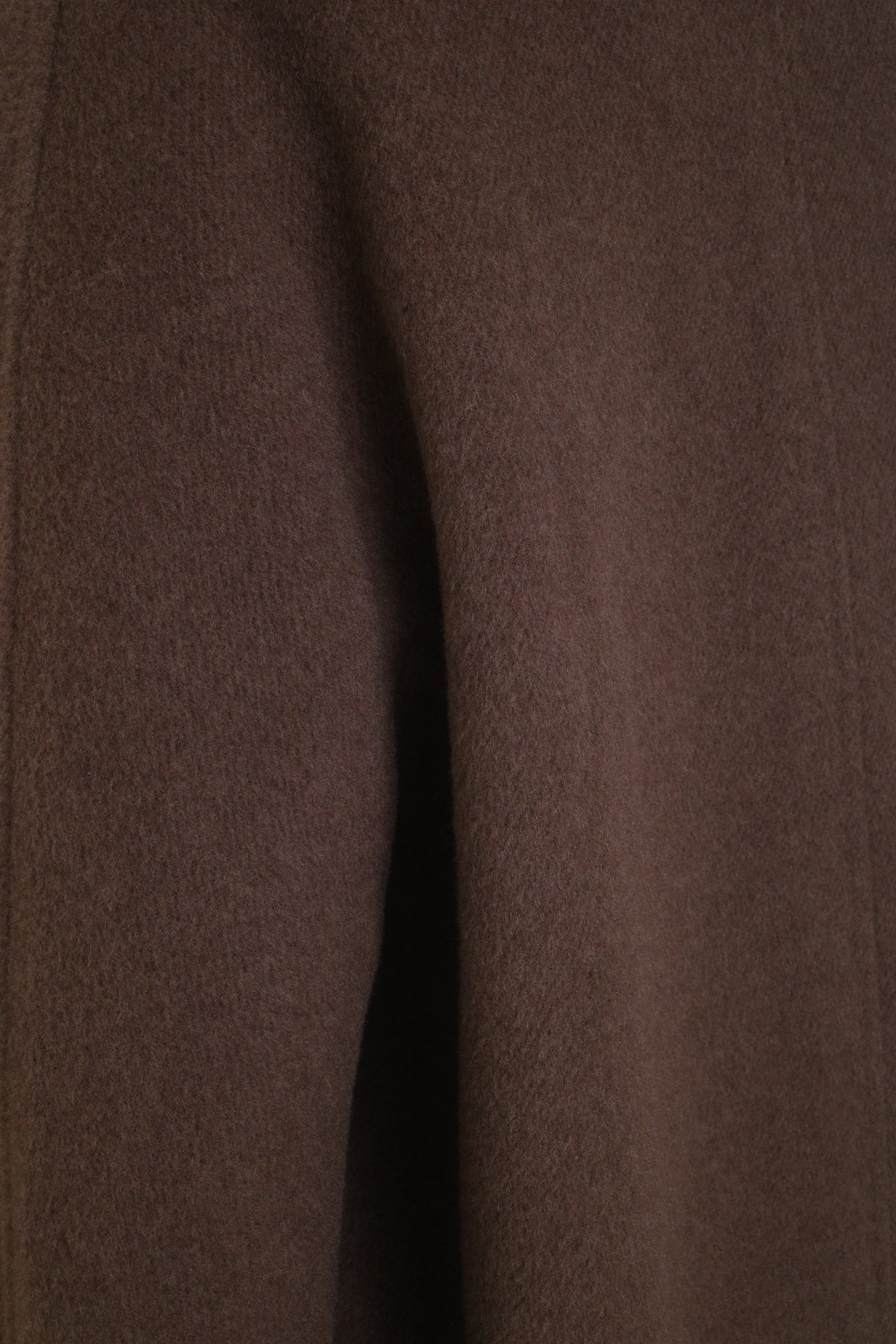 DOUBLE FACE COAT/UNDYED YAK