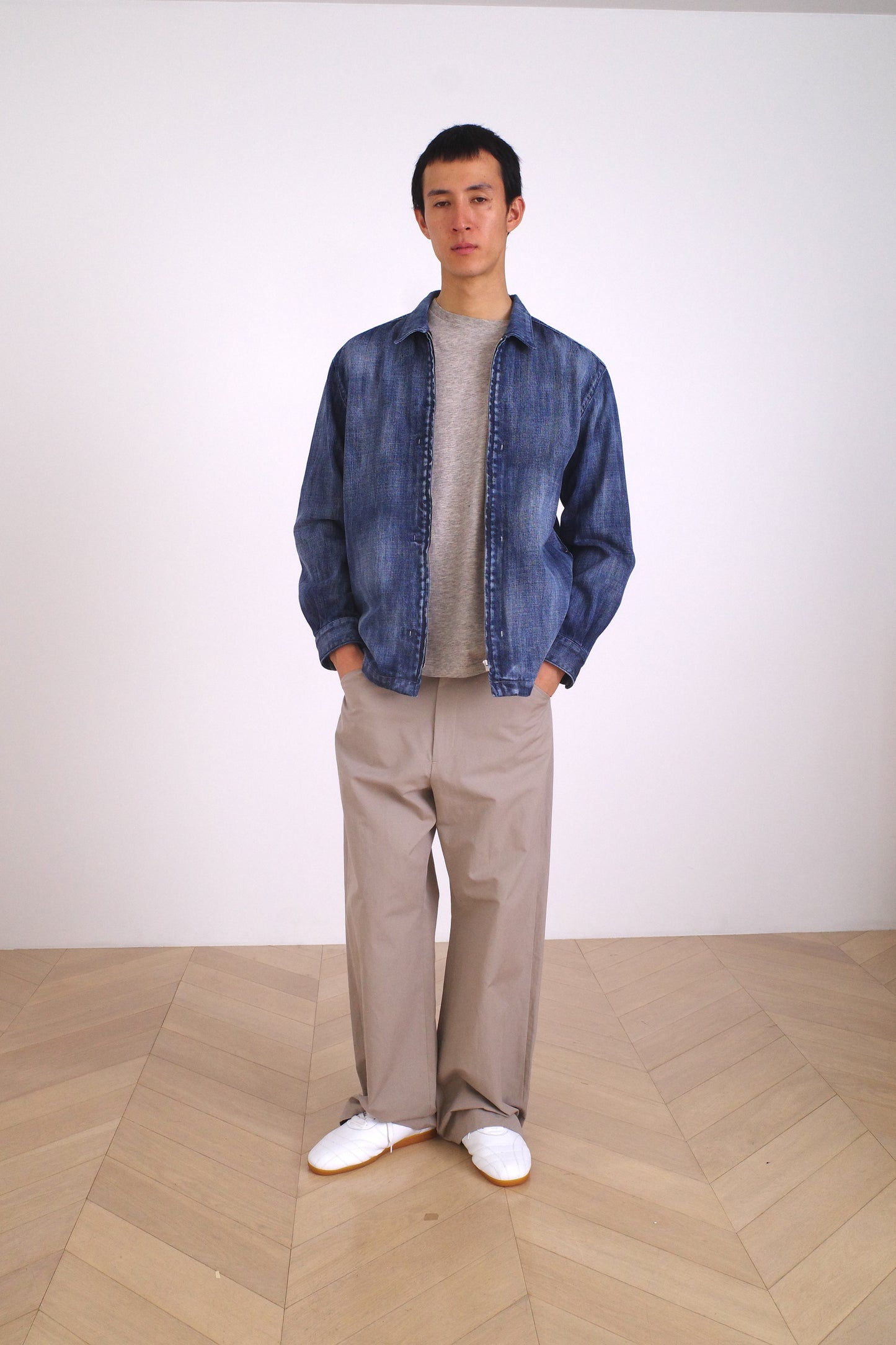 TOFU JACKET/スラブデニムクラウドブリーチ