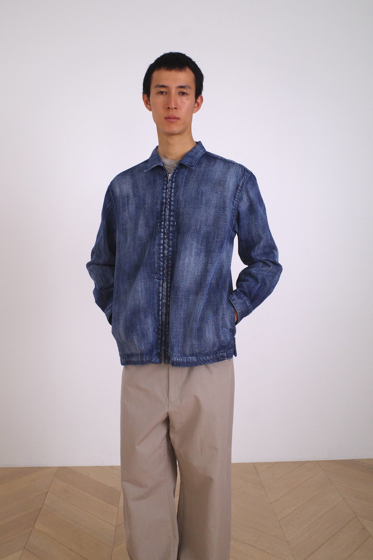 TOFU JACKET/スラブデニムクラウドブリーチ