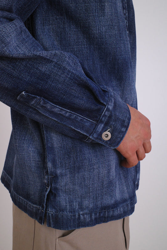 TOFU JACKET/SLUB DENIM CLOUD BLEACH