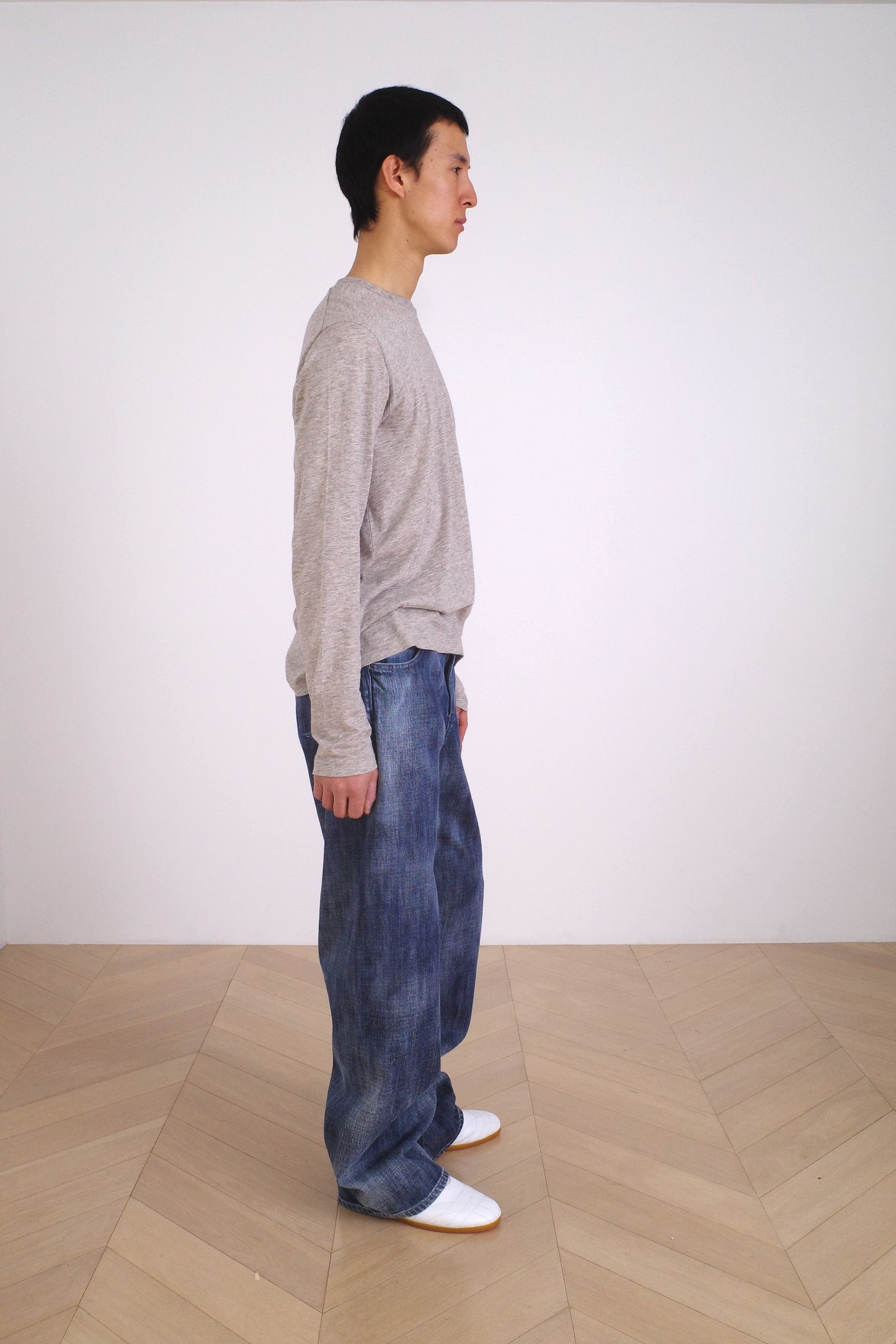 SUNDAY LONG T/UNDYED YAK JERSEY