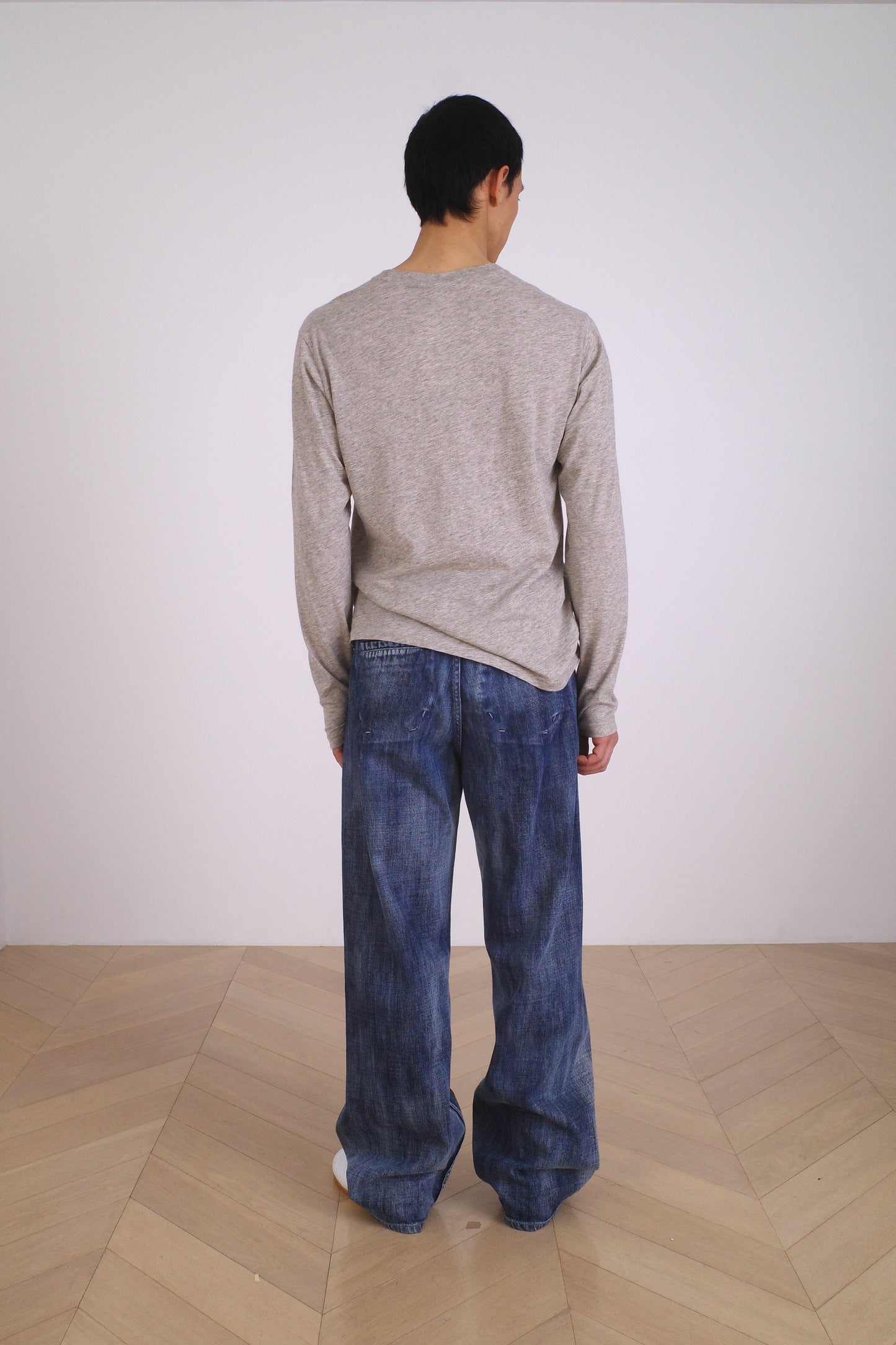 TOFU BROTHER JEANS /SLUB DENIM CLOUD BLEACH