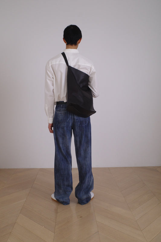SEYA X ISAAC REINA CHASEN HOBO /LARGE /OIL LEATHER