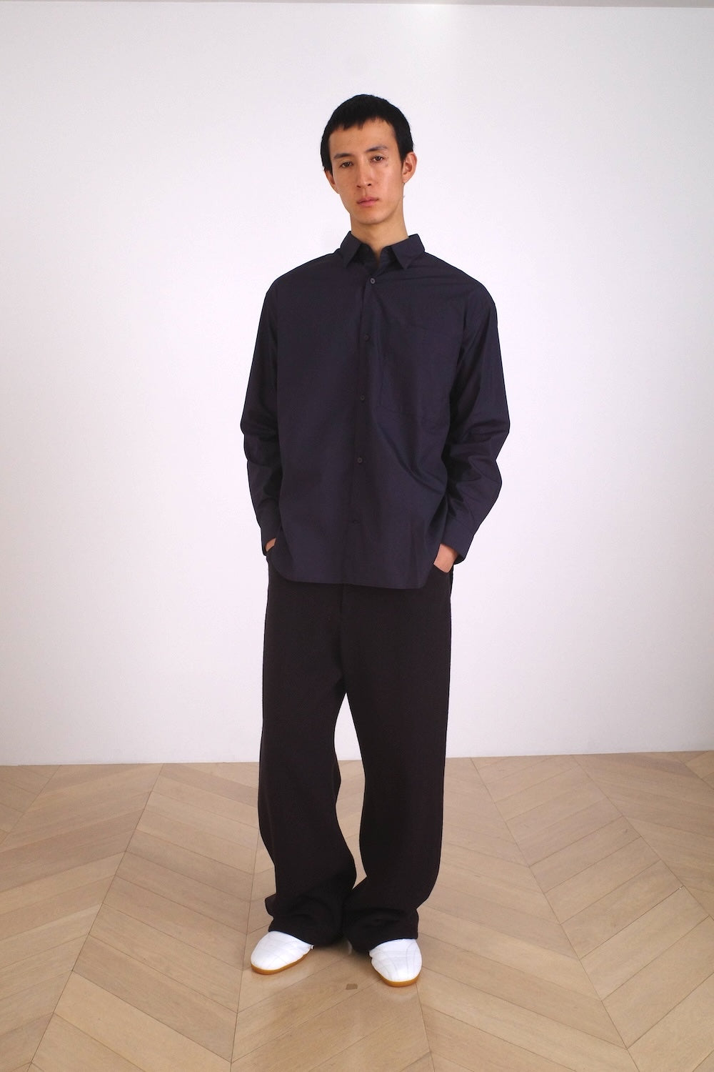 ETERNAL SHIRT/ SHUTTLE LOOM GIZA COTTON