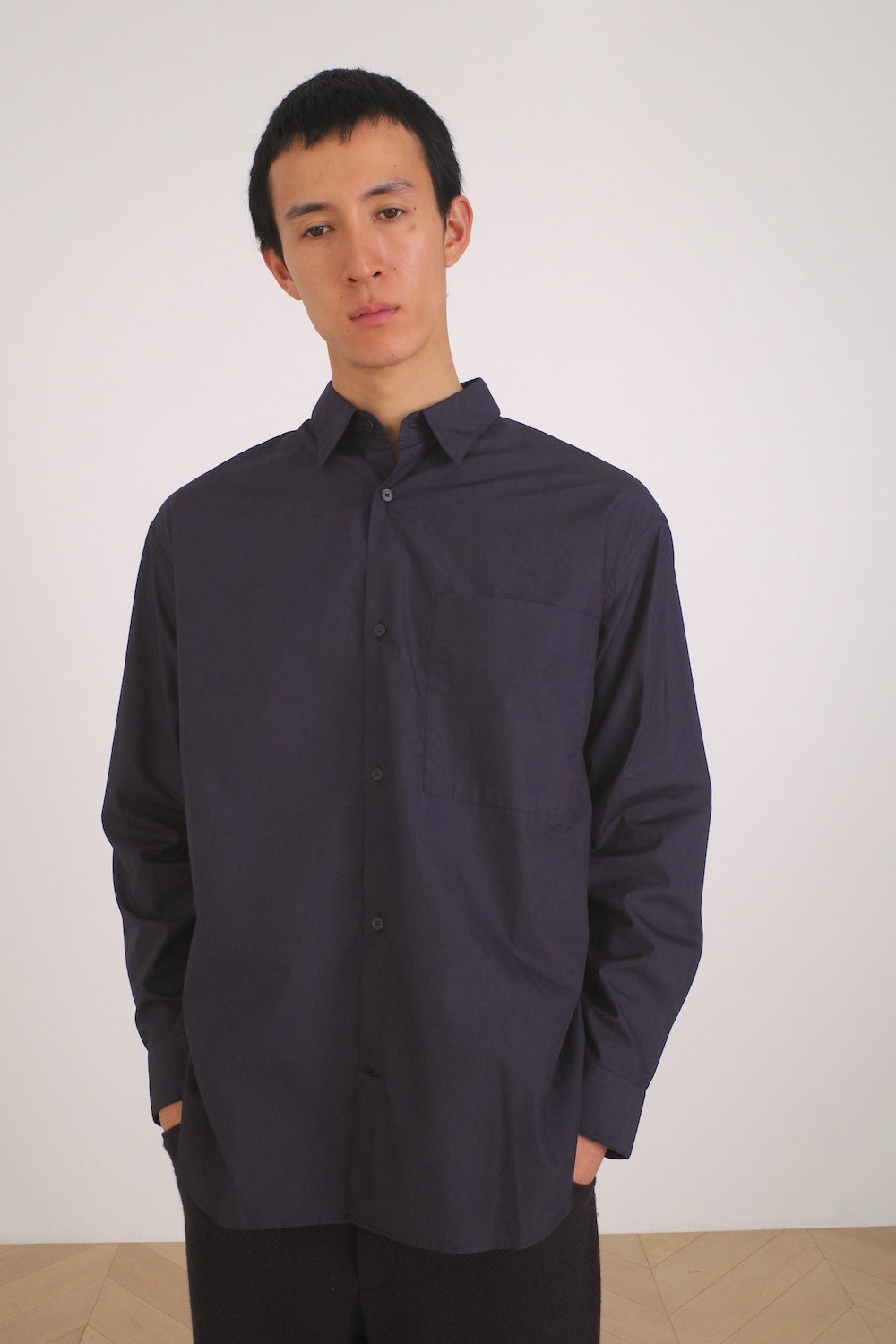ETERNAL SHIRT/ SHUTTLE LOOM GIZA COTTON