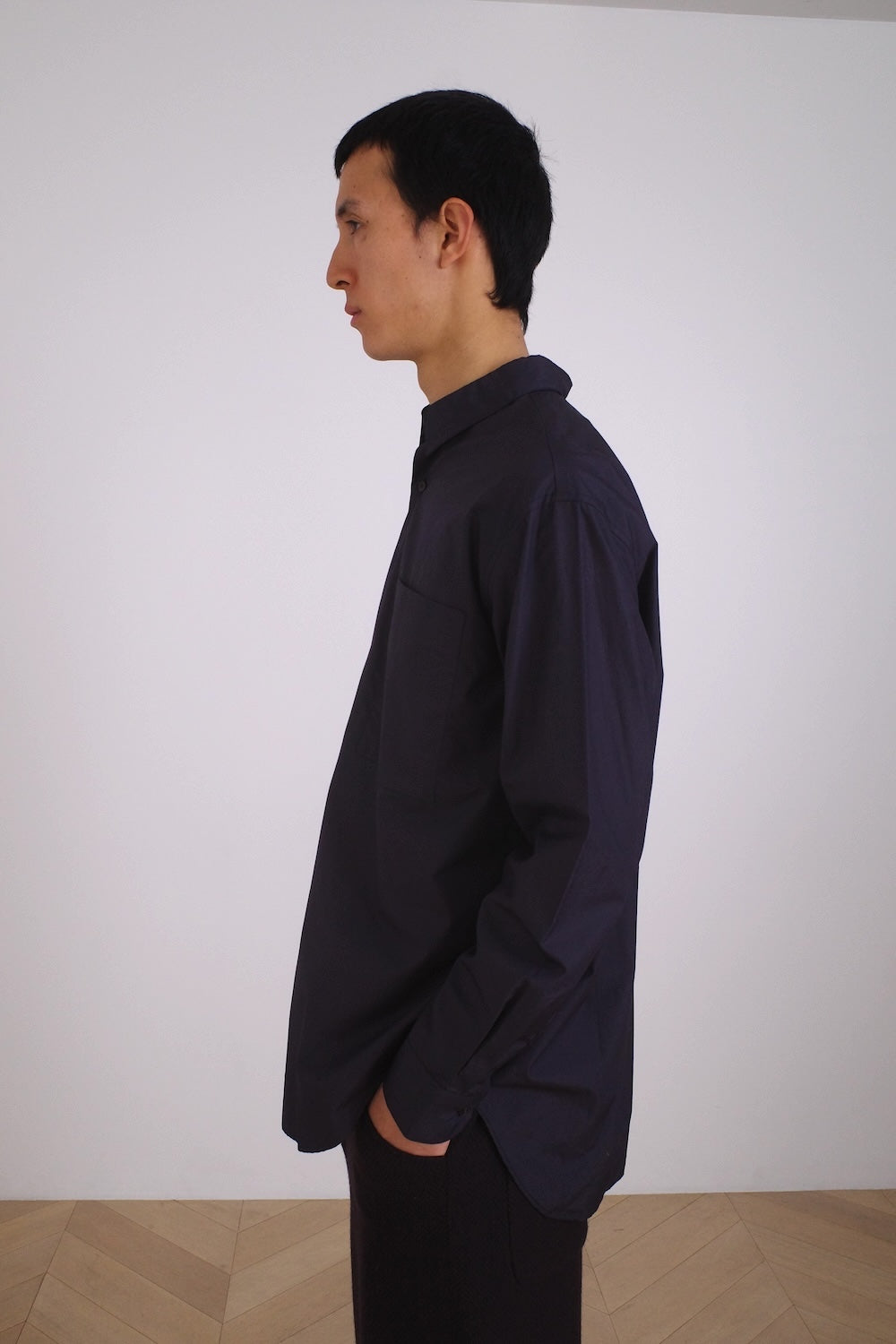 ETERNAL SHIRT/ SHUTTLE LOOM GIZA COTTON