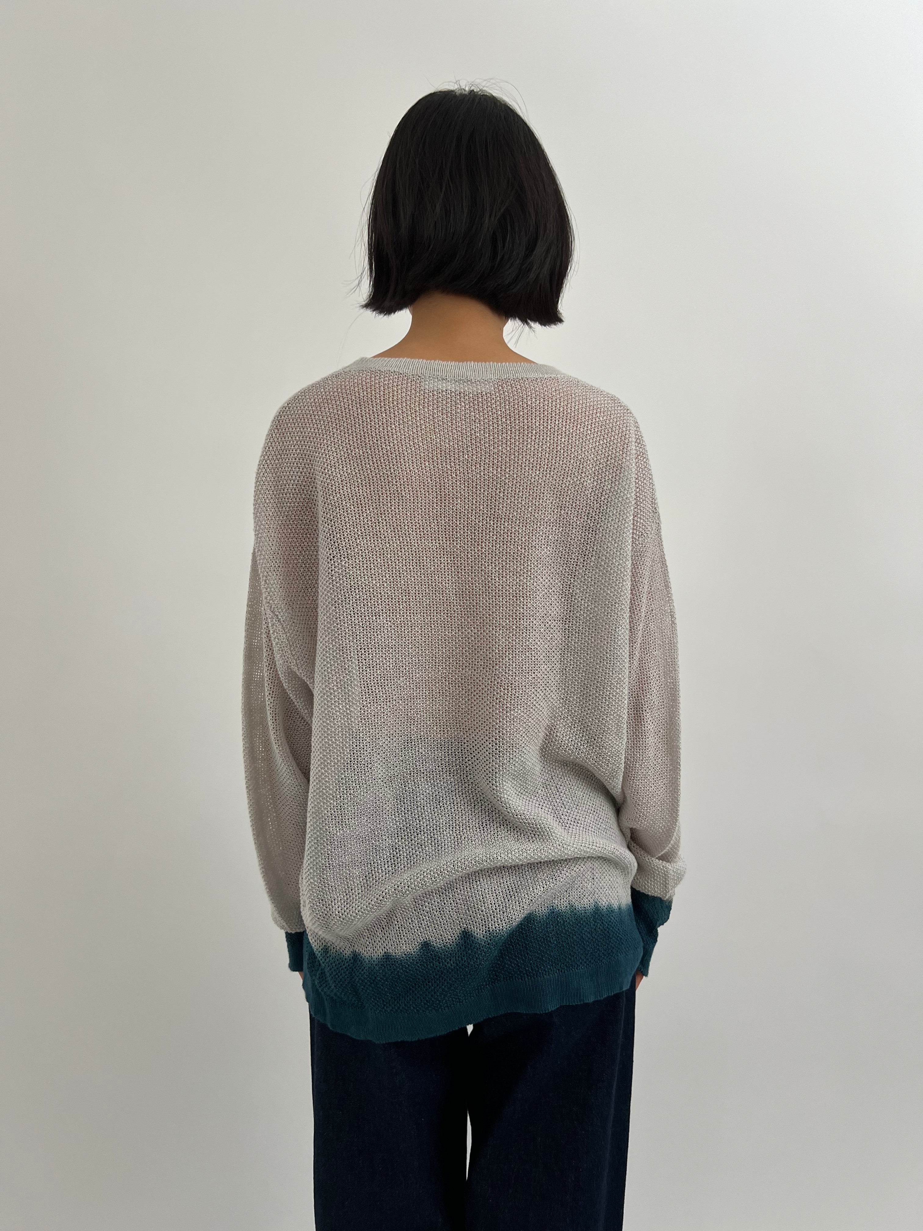 Komorebi Sweater - Off white-indigo